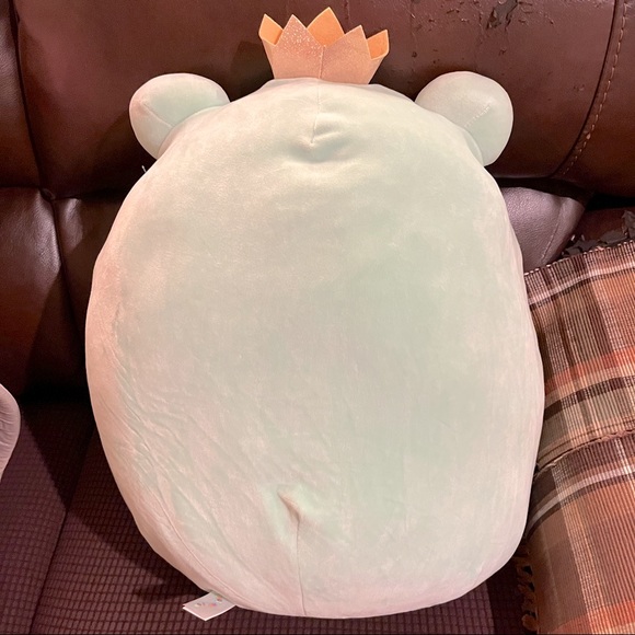 NWT 16” Fenra the Frog Prince 🐸 with Heart Cheeks Valentine Squishmallow - Picture 3 of 3
